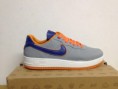 Nike Air Force Cinza/Azul/Laranja ( Low )